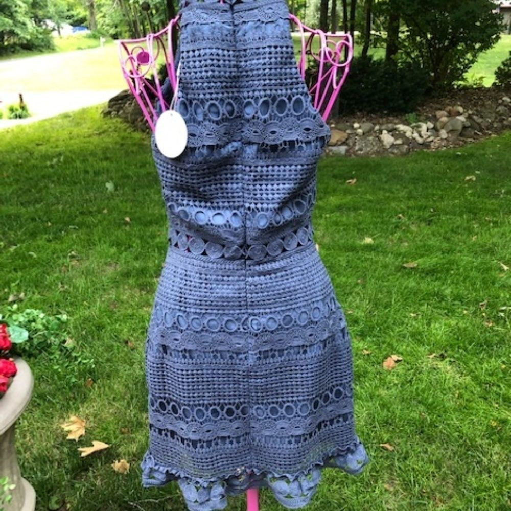 NEW W/TAG HALTER DRESS - Picture 4 of 4